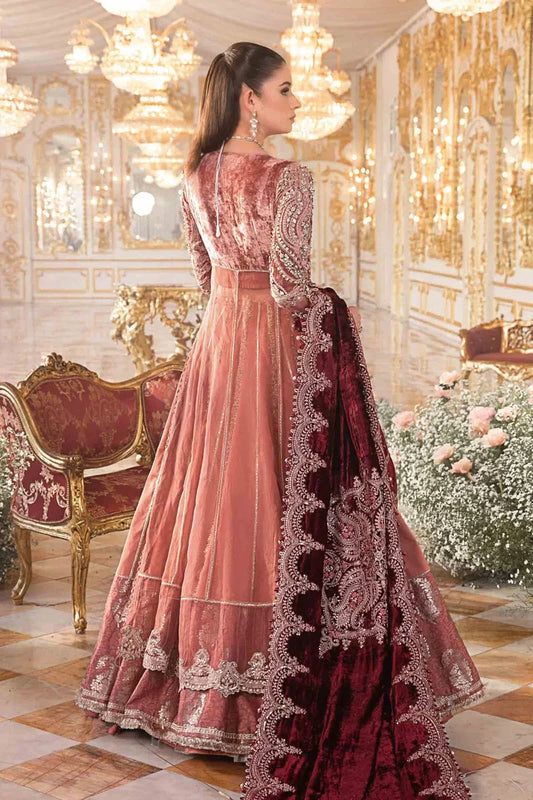 Maria.B Embroidered Hanwork Net Maxi