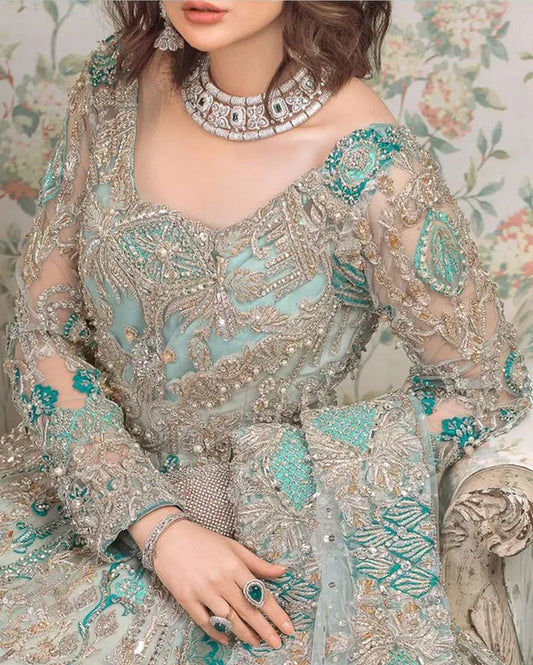 Ahmad Sultan Bridal Handwork Maxi